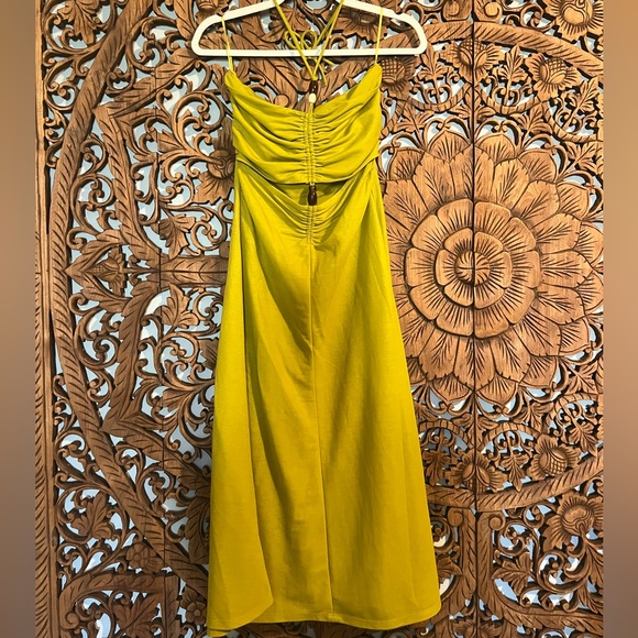 Zara Beaded Cut Out Halter Dress - Picture 4 of 5